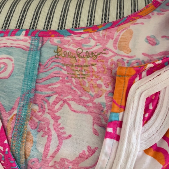 Lilly Pulitzer Pima Cotton short sleeve dress - Picture 3 of 3